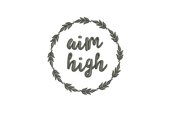Aim High Wreath