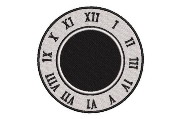 Clock Face: A Thoughtful Embroidery Design for Meaningful Gifts