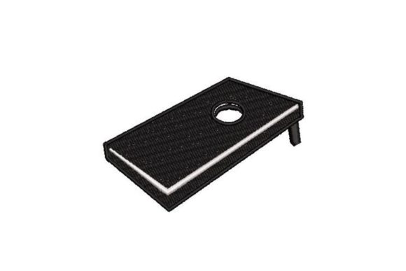 Cornhole Board Silhouette