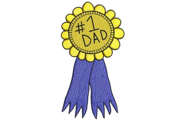 Father’s Day “1 Dad” Embroidery Review
