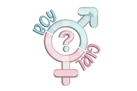 Gender Reveal Embroidery Design Review