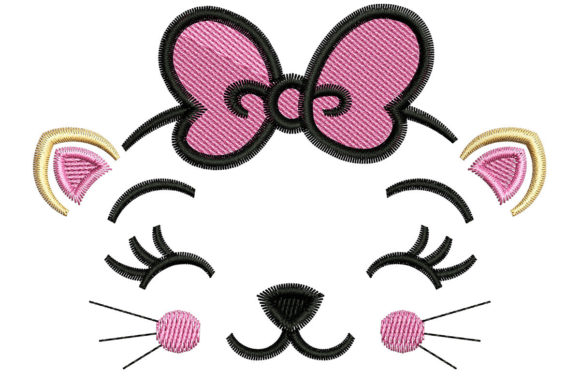 Happy Cat Face Embroidery Review