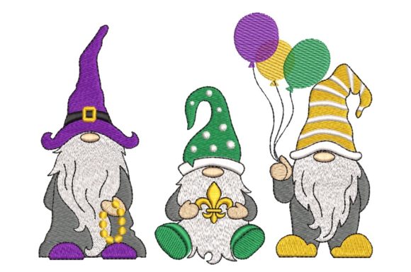 Mardi Gras Gnomes